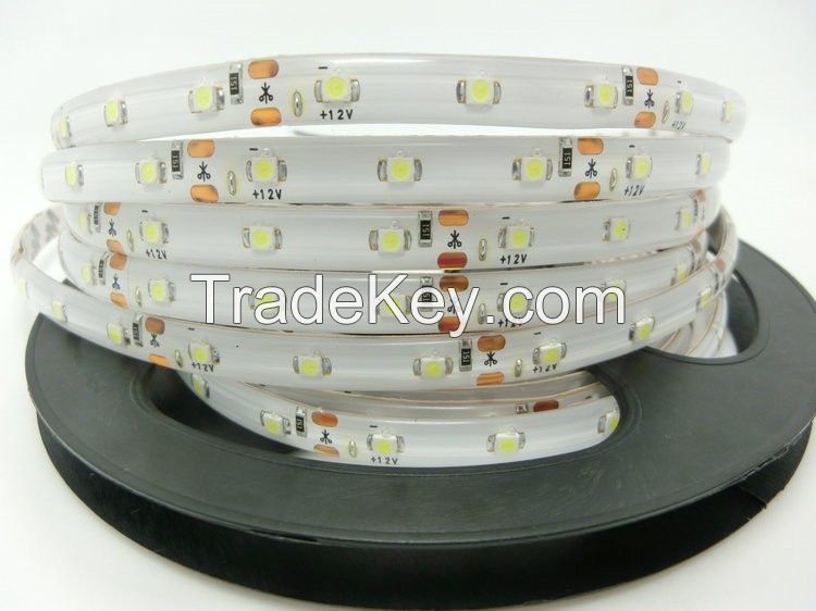 LED Strip, Waterproof, 5m 300 LED 3528 SMD 12V flexible light 60 led/m, white/white warm/blue/green/red/yellow