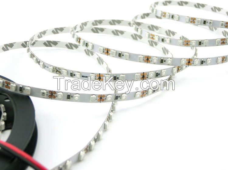 PCB Width 5mm 3528 Led Strip Flexible Light DC12V 120LED/M White/Warm White/Blue/Red