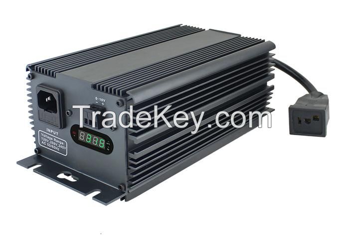 UL listed hydroponic 315w CMH/CDM Dimmable electronic ballast for grow lighting