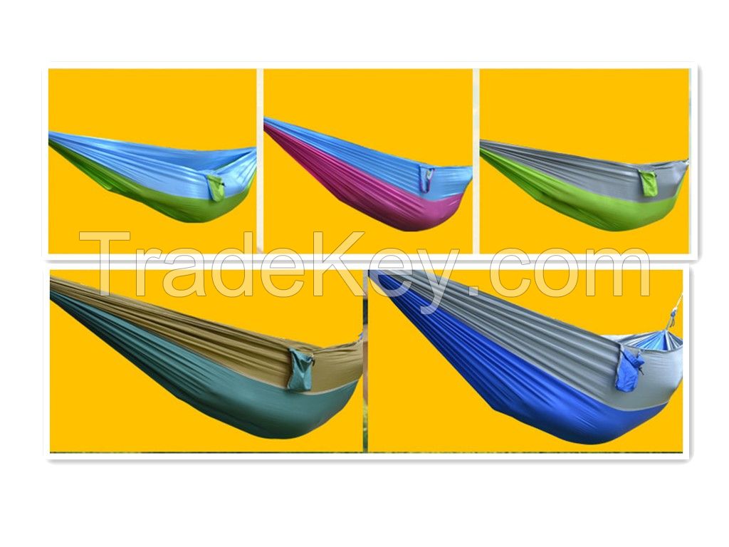 Lightweight Outdoor Camping Hammock Hanging Sleep Bed 210t Nylon