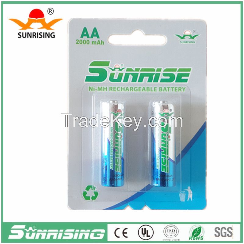 NI-MH AA rechargeable battery 1.2V 1500mAh