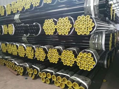 Carbon steel and stailess steel  ERW black pipe