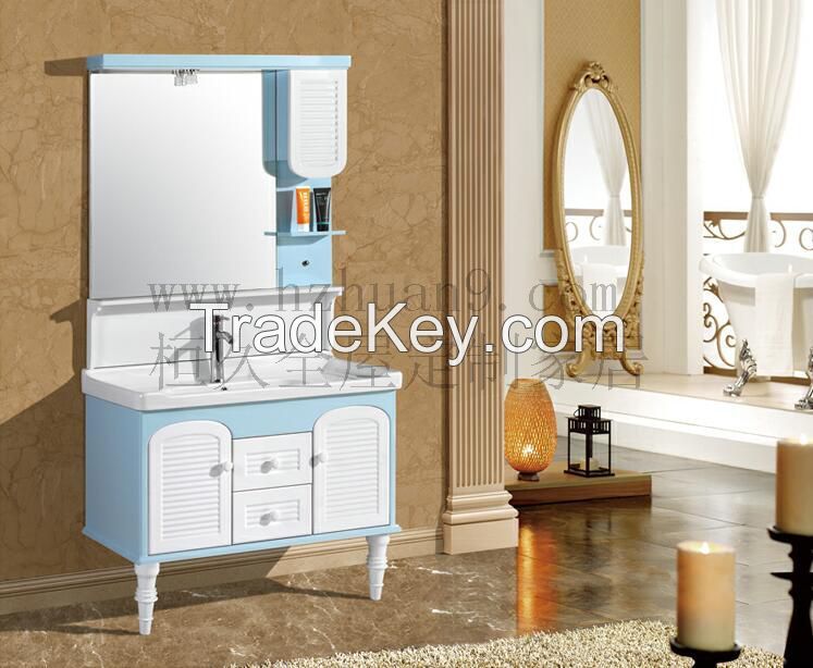 Modern Wholesale White Bathroom Cabinets With soft hardware 