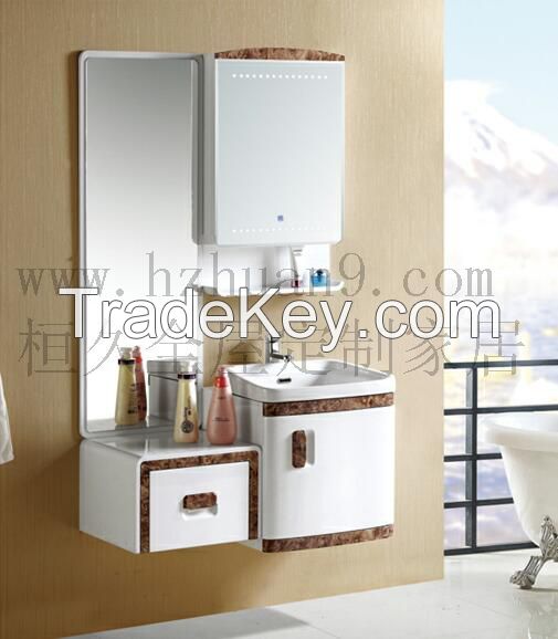 Modern Wholesale White Bathroom Cabinets With soft hardware 