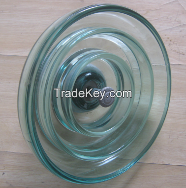70kN to 240kN glass disc suspension insulator