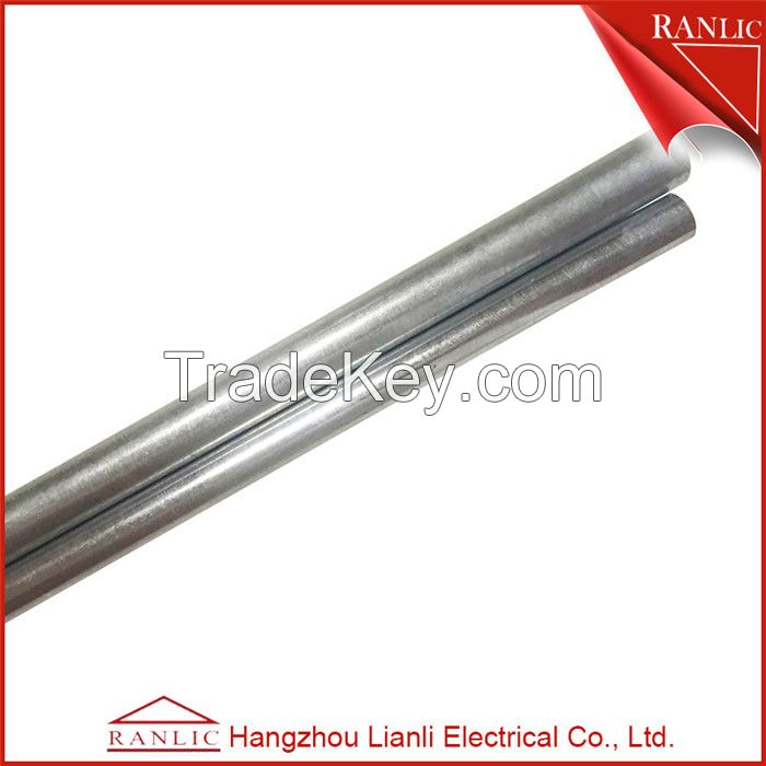UL listed EMT steel Hot dip Galvanized pipe 