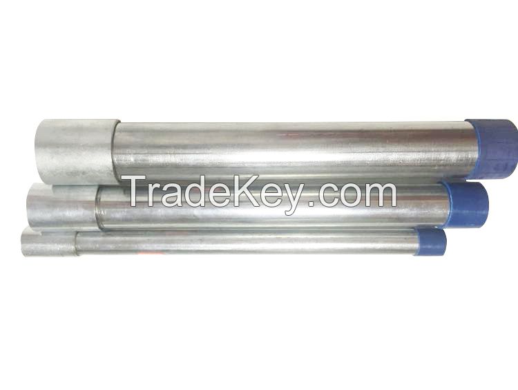 UL listed IMC  steel Hot dip Galvanized pipe 