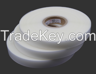 Hot melt seam seal tapes for waterproof zippers