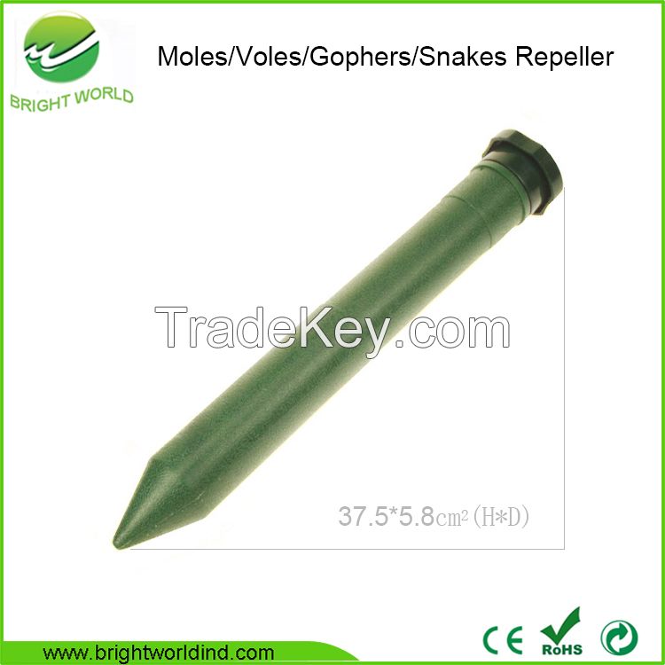 Professional Pest Repeller Battery Powered Snake Mole Vole Gopher Repeller