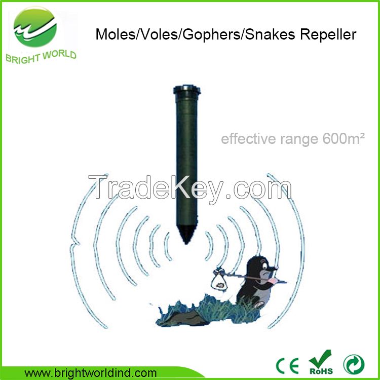 Best pricepest repeller wholesale Battery Powered Snake Mole Vole Gopher Repeller