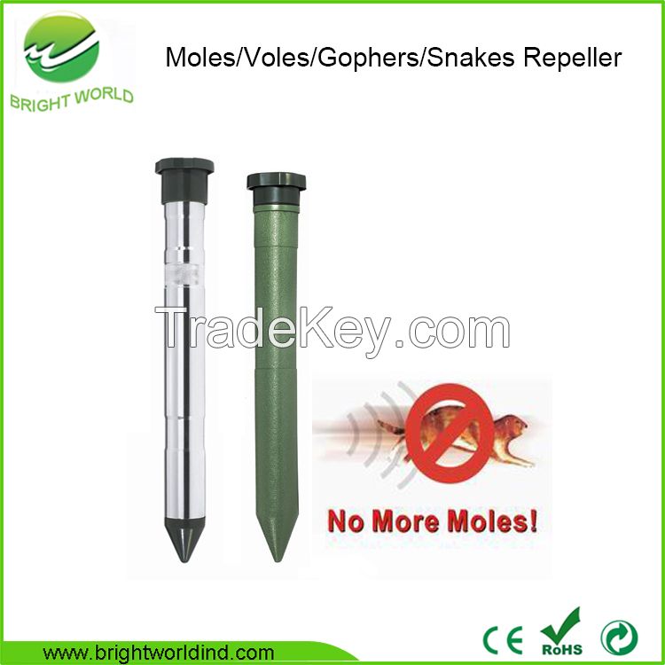 Bright World Pest Repeller Battery Operated Mole Repeller