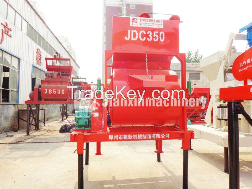 jdc350 350L portable dry mortar mixer cement concrete mixing machine