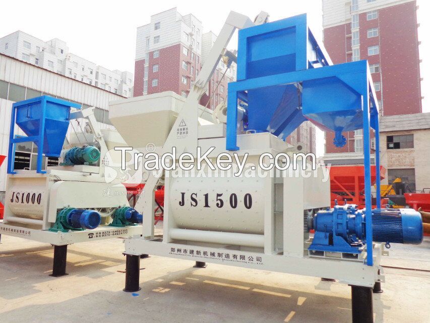 JS series 1500L good price good quality js1500 concrete batching plant