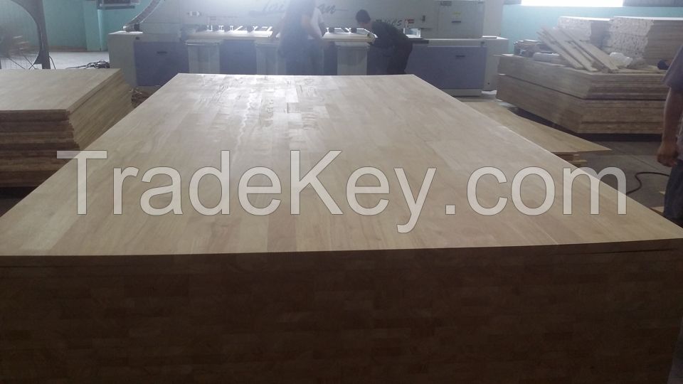 Rubber Wood Finger Joint laminated Board