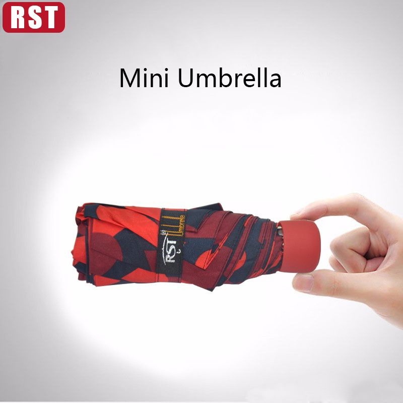 RST brand new design five folding umbrella high quality chinese suppli