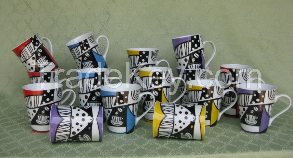 New design and fashion ceramic coffee mug