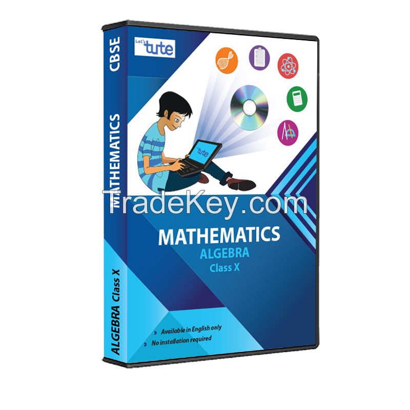 Letstute Algebra For Class X (CBSE) (DVD)