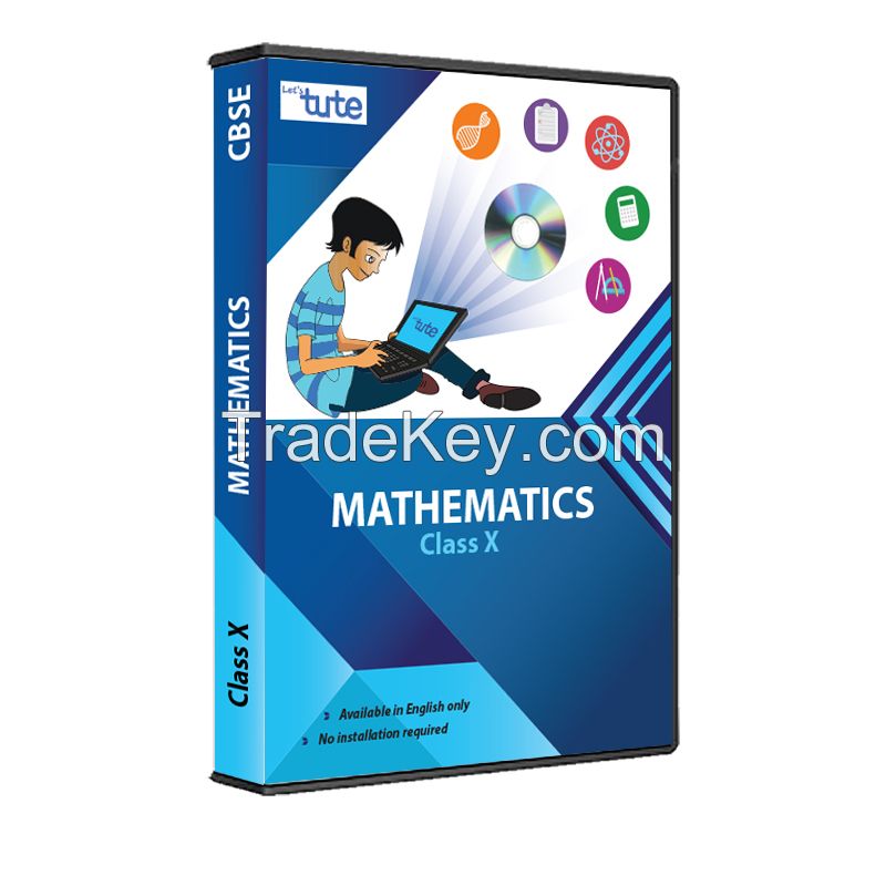 Letstute Math For Class X Â (CBSE) (DVD)