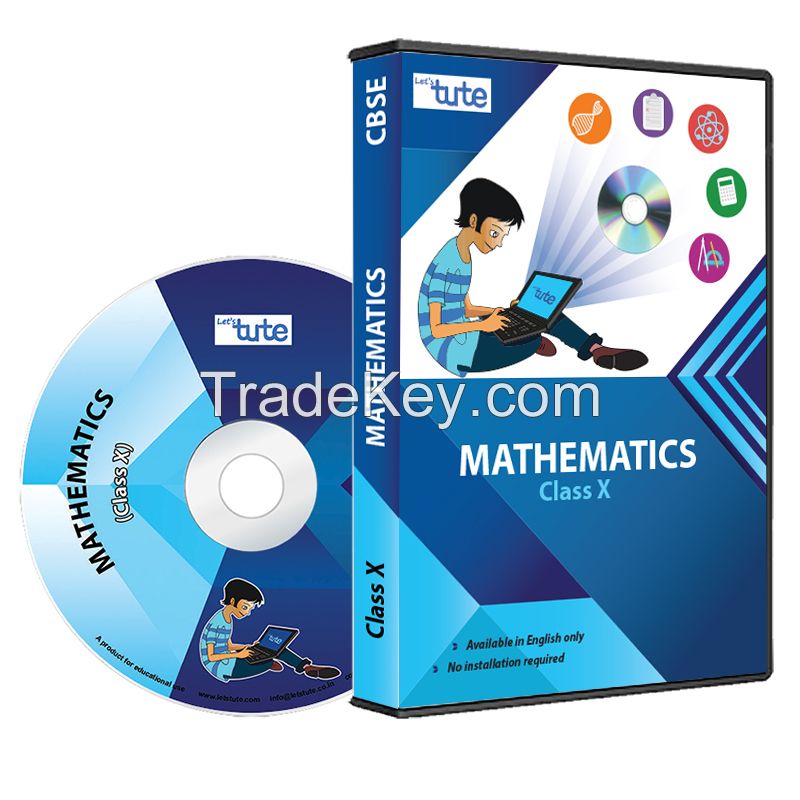 Letstute Math For Class X Â (CBSE) (DVD)