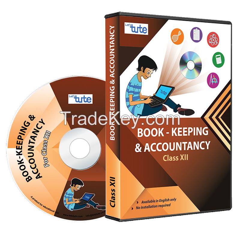 Letstute Book - Keeping &amp; Accountancy For Class XII (DVD)