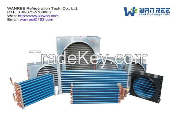 low price copper tube dehumidifier fin condenser