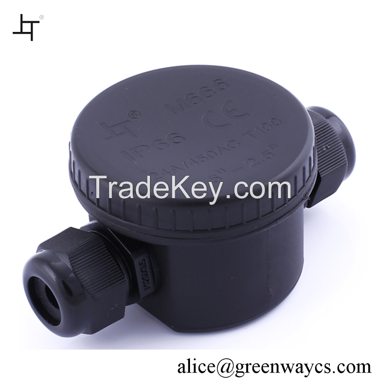 Manufacturer IP66 waterproof connector box M666 CE ROHS approval