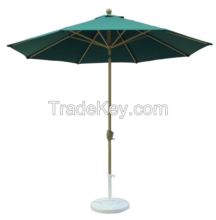 ALUMINUM RIB AND POLE MARKET UMBRELLA PARASOL