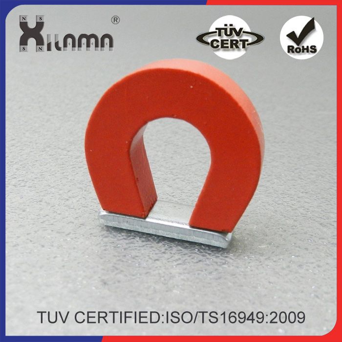 Strong Red Alnico Horseshoe Magnet