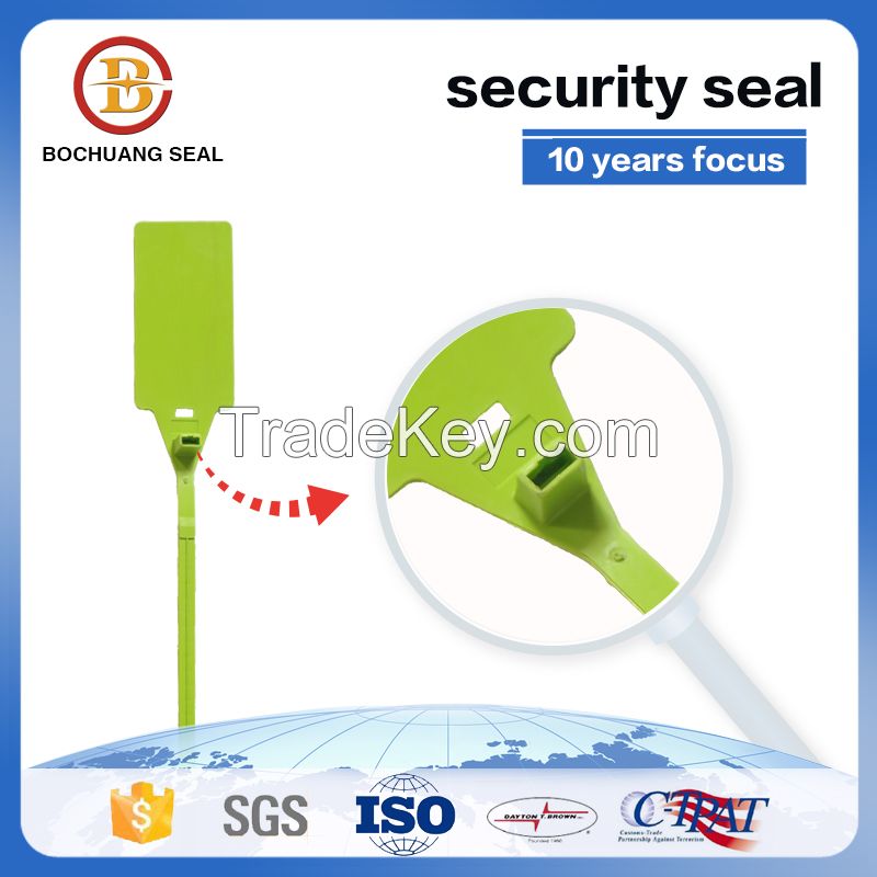 450mm plastic indicative security seal with big tag P107