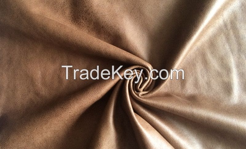 Warp knitted Microfiber suede fabric for sofa/chair/upholstery