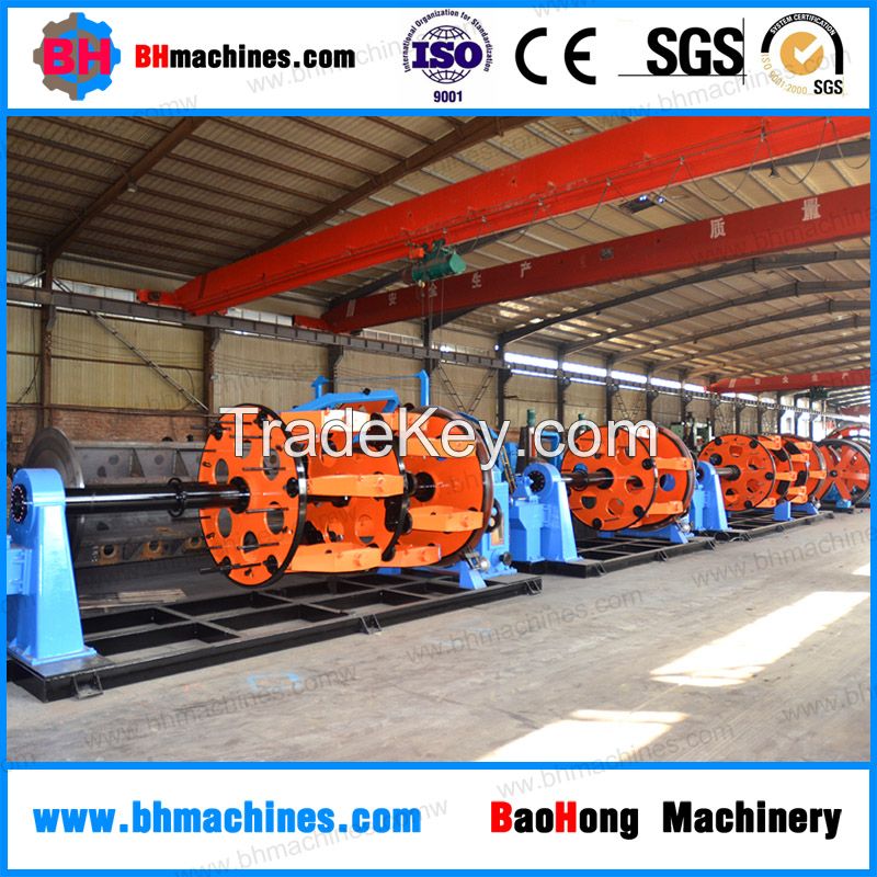 Cradle Cage Type Planetary Stranding Cable Machine From China Manufacturer