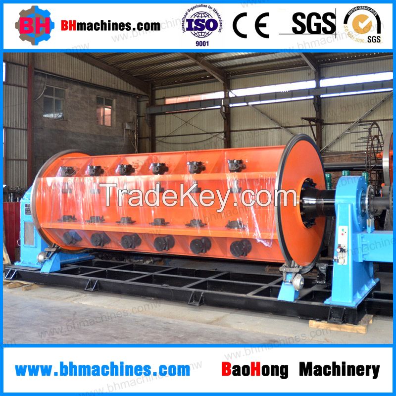 High speed good quality rigid frame copper conductor wire stranding machine