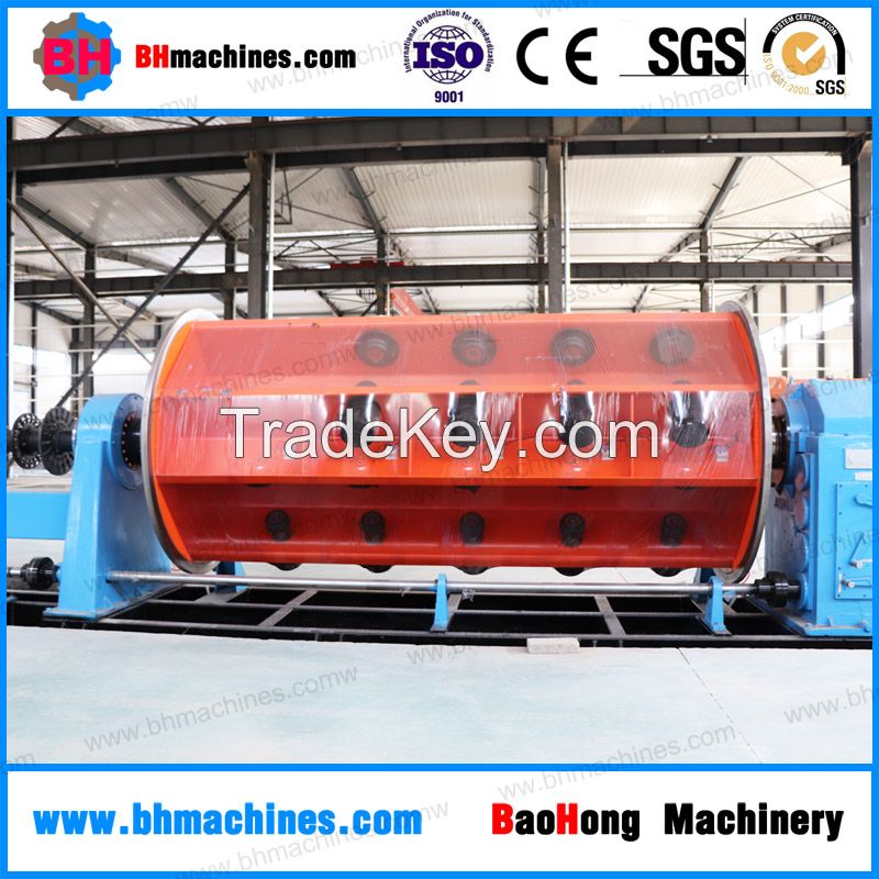 High speed good quality rigid frame copper conductor wire stranding machine