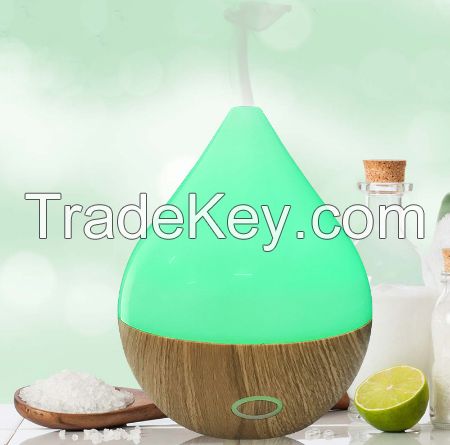 ultrasonic humidifer aroma diffuser with 7 color led light