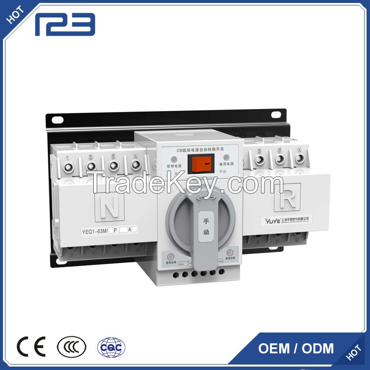 Dual power automatic transfer switch