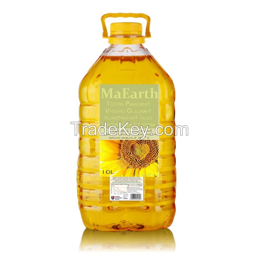 Ma Earth - Extra Virgin Cold pressed HIgh Olejic Sunflower Oil