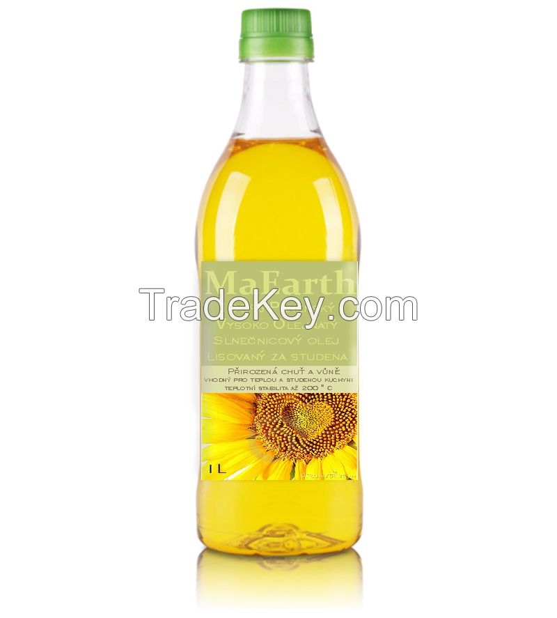 Ma Earth Bio Sunflower Extra Virgin High Olejic Oil