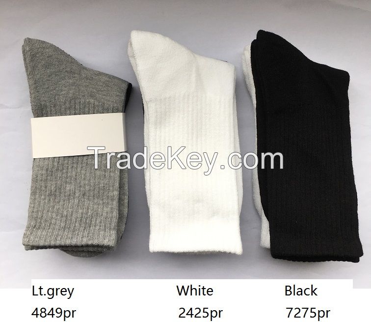 High quality crew sock for mens and ladies 9-11