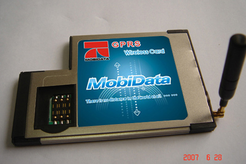 GPRS Wireless Modem with ExpressCard interface