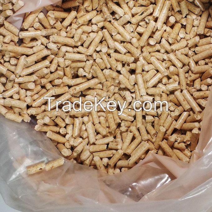 Premium pine wood pellets EN+A1 6mm, 15kg bags