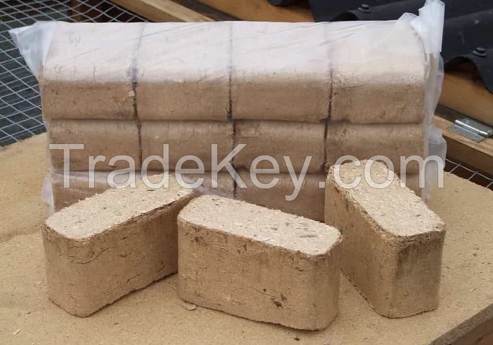 Wood briquettes ( RUF, PINI KAY )