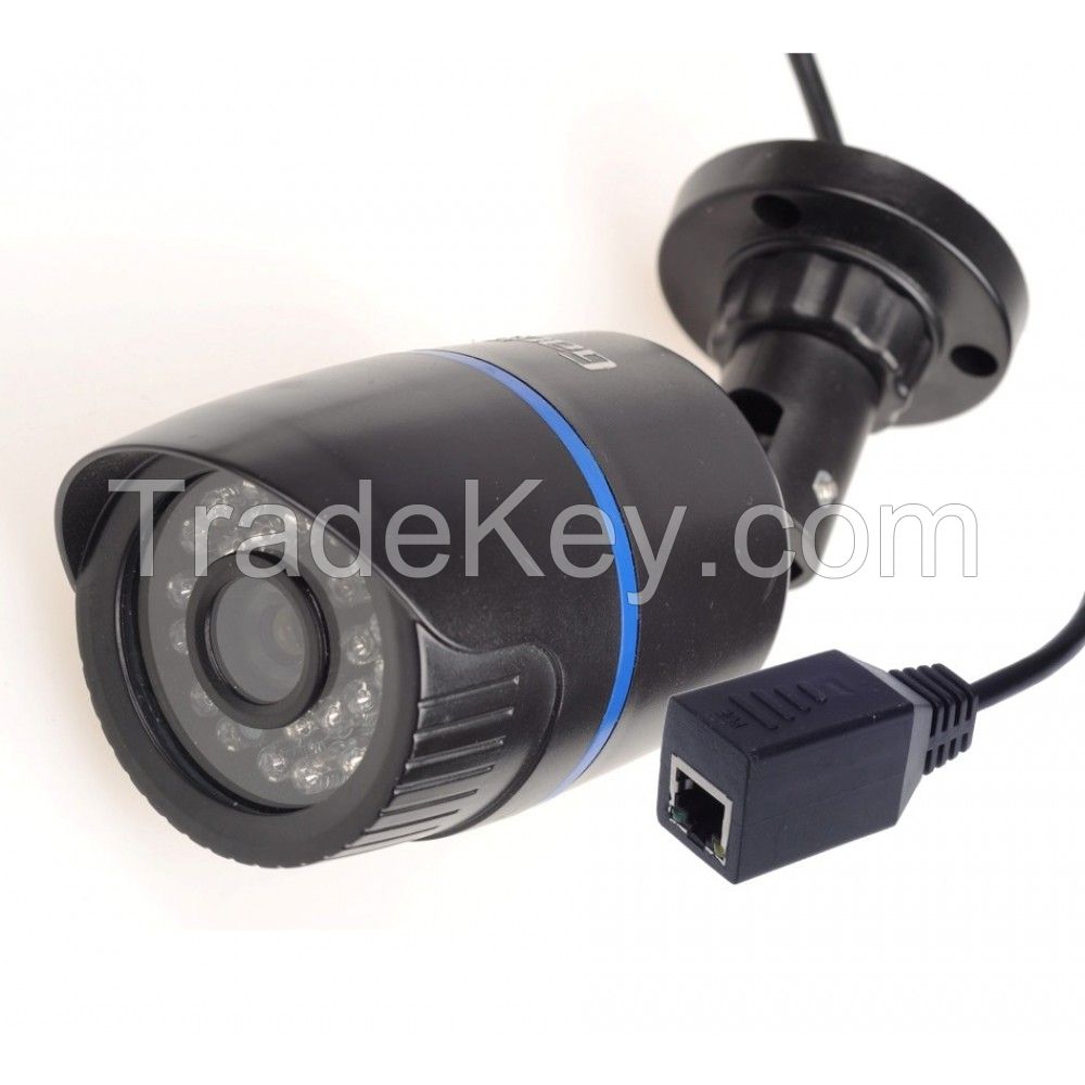 IP - WIFI Outdoor (Waterproof) Camera - Night Vision 24 LED + Ethernet Port + SD Card Port