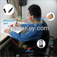 Bluetooth Pen Spy Earpiece + Invisible Earpiece - Full Set