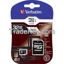 Verbatim SD Card 32 GB Class 10 + Adaptors