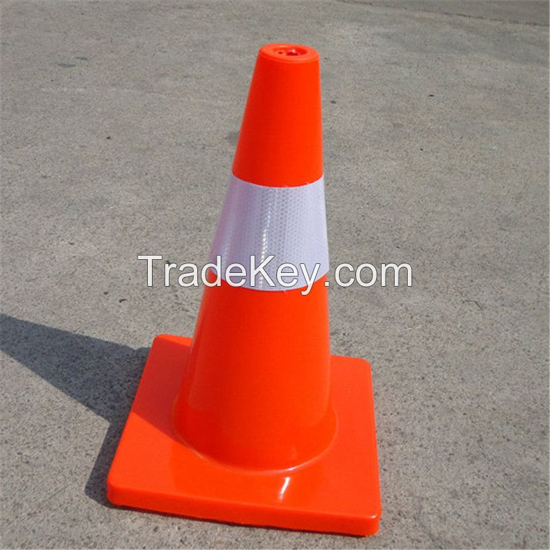 2017 Hot Sale Factory Price Pvc Traffic Cone Reflective Orange Construction Cones Road Warning Road Cone