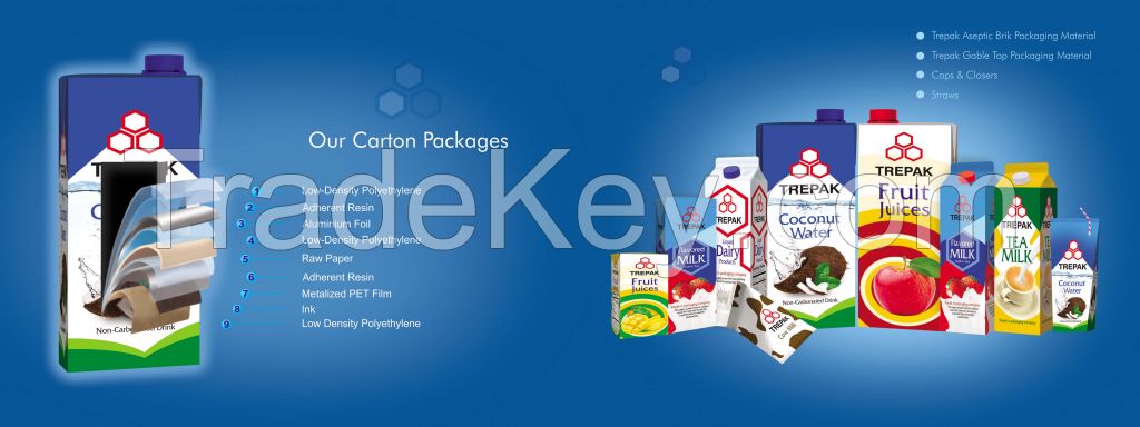 Trepak Aseptic Packaging Material 