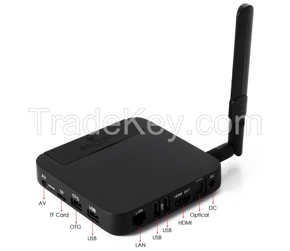 Quadcore RK3288 4K Android TV Box with  dualband WiFi , Bluetooth, OTA, Portriat Mode, Root