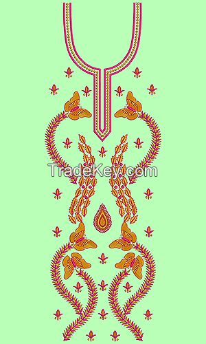 Beautiful Dress Embroidery Designs