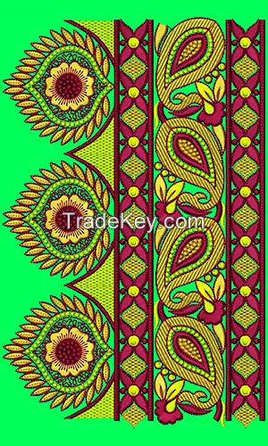 Big Border Embroidery Design