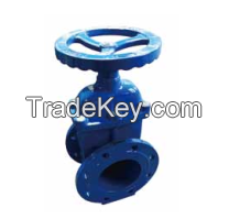 Z45X DIN3352 F4 Non-Rising Stem Resilient Seated Gate Valve